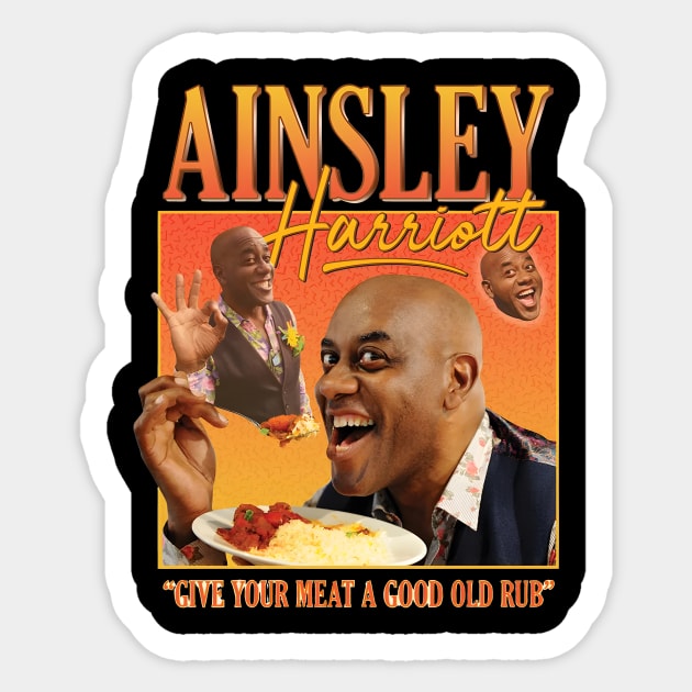 AINSLEY HARRIOTT HOMAGE Sticker by Mythologic Snow